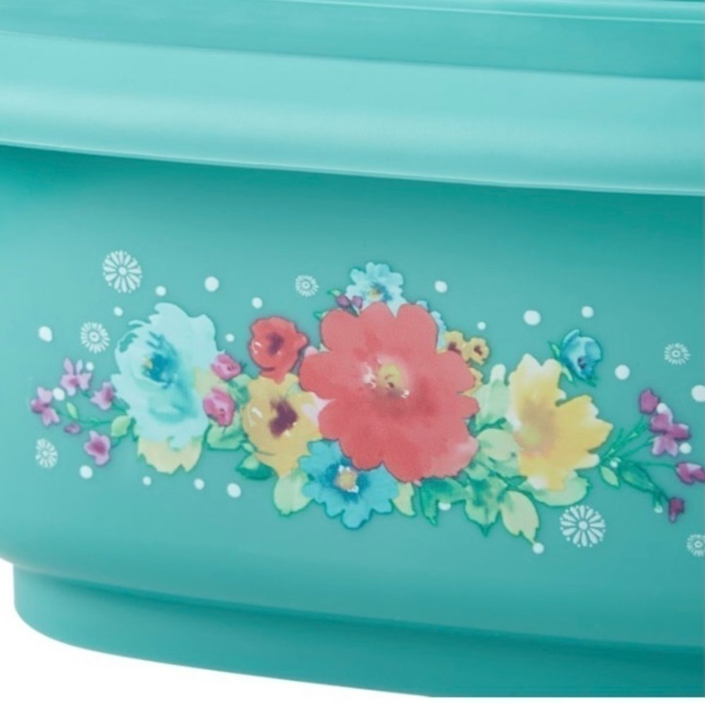 The Pioneer Woman 20 piece assorted Breezy Blossoms storage set. - Picture 5 of 7